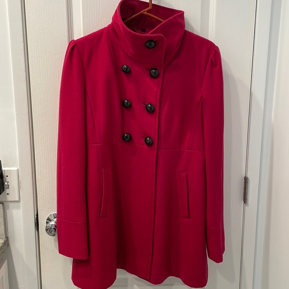 Guess Fuscia Coat for Women